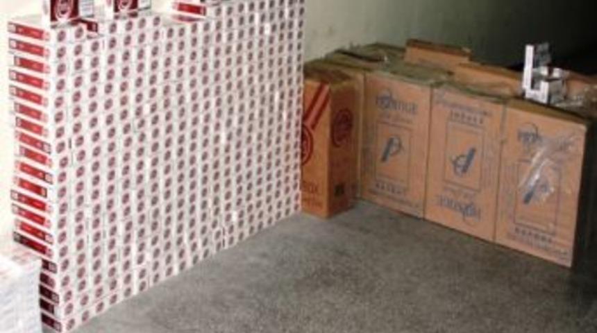 Bolu&rsquo;da G&uuml;mr&uuml;k Ka&ccedil;ağı 15 Bin Paket Sigara Yakalandı