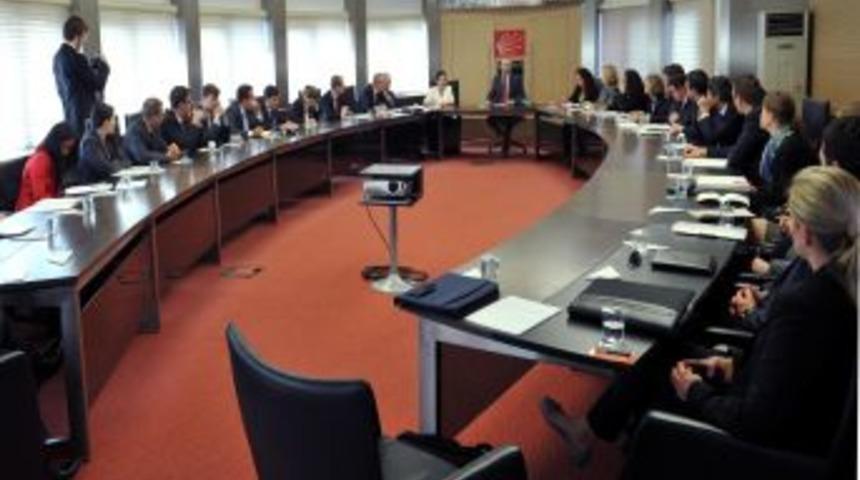 Almanya K&ouml;rber Vakfı Yetkilileri, Kılı&ccedil;daroğlu'nu Ziyaret Etti