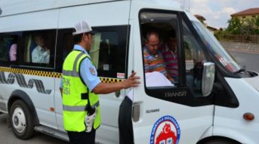 Kırıkkale'de Okul Servislerine Sıkı Denetim