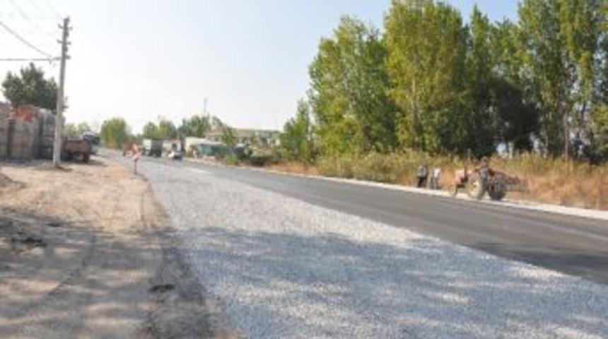 Soma-turgutalp Karayolu Asfaltlandı