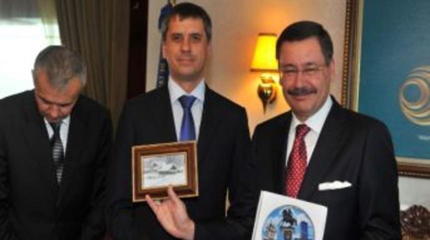 Rusya Heyetinden Başkan Gökçek’e Ziyaret