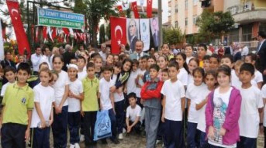 Şehit Serkan &Ccedil;etinkaya Parkı Yeniden D&uuml;zenlendi