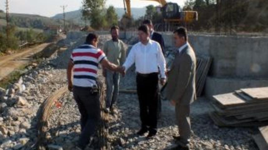 Milletvekili Tun&ccedil;, Otistik Engelliler Eğitim Merkezi İnşaatında İncelemede Bulundu