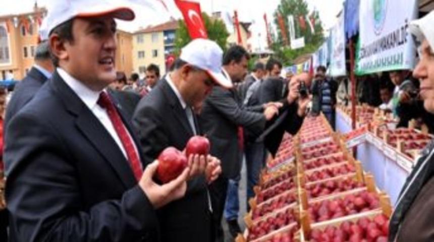 G&ouml;ksunlu &Ccedil;ift&ccedil;ilerin Yeni Sloganı: Meyvenin &Acirc;lası, G&ouml;ksun'un Elması