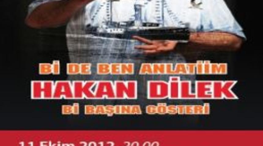 Hakan Dilek'ten İzmirlilere Stand-up G&ouml;steri