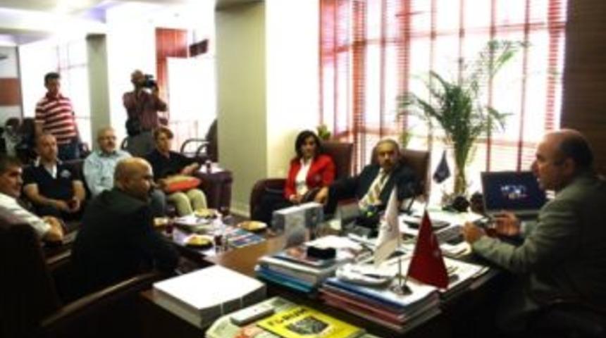 Aydın MHP'den AYTO'ya ziyaret