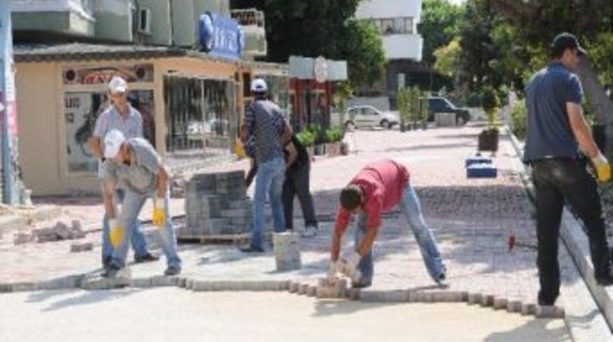 Yenişehir&rsquo;de Kaldırım Ve Asfalt &Ccedil;alışmaları Aralıksız S&uuml;r&uuml;yor