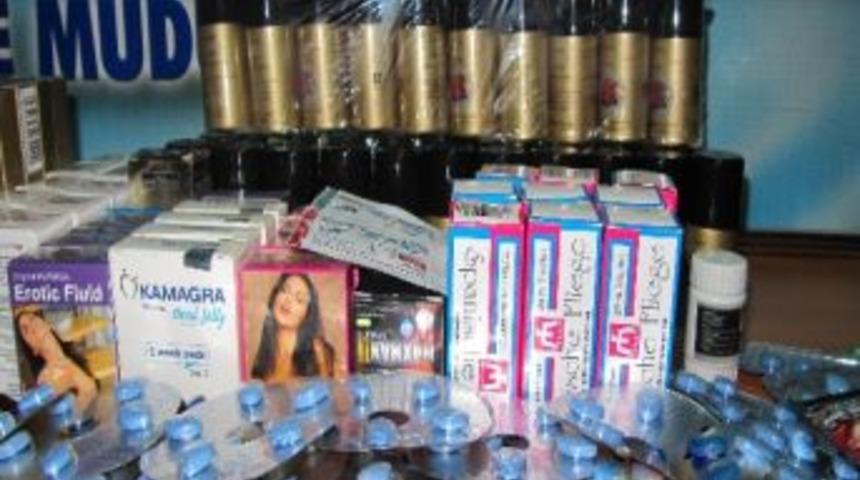 Samsun'da Ka&ccedil;ak Cinsel İ&ccedil;erikli &Uuml;r&uuml;nlere El Konuldu