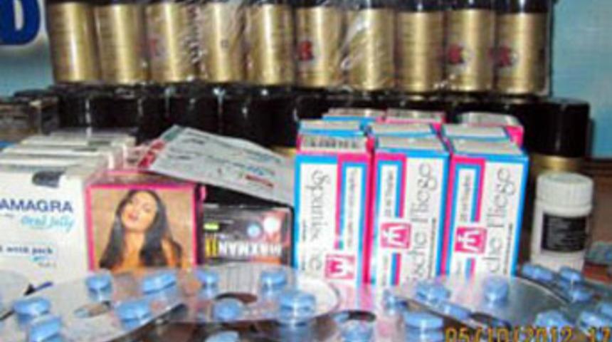 Seks Shop'a hap baskını