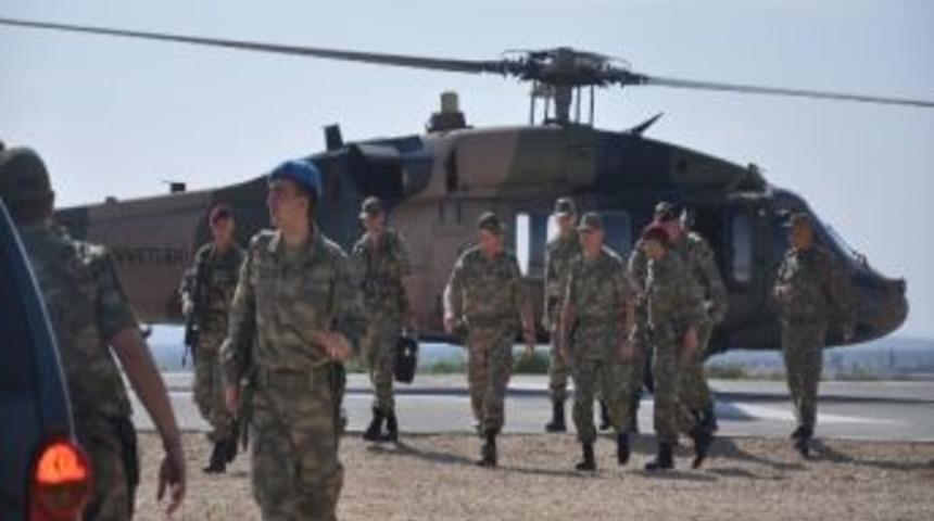 Genelkurmay Başkanı Orgeneral &Ouml;zel 2. Ordu Komutanlığı'nda İncelemede Bulundu