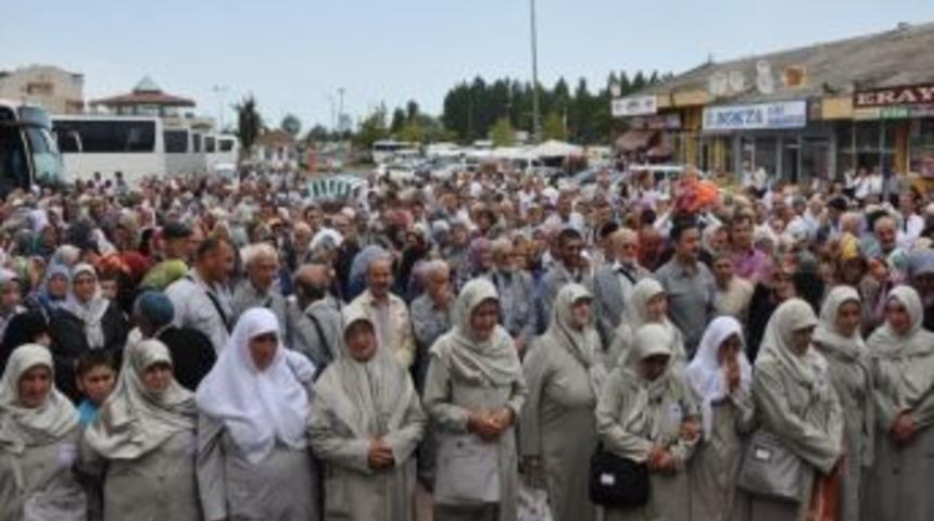 Fatsalı Hacı Adayları Uğurlandı