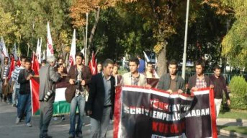 Tgb'den Suriye Protestosu