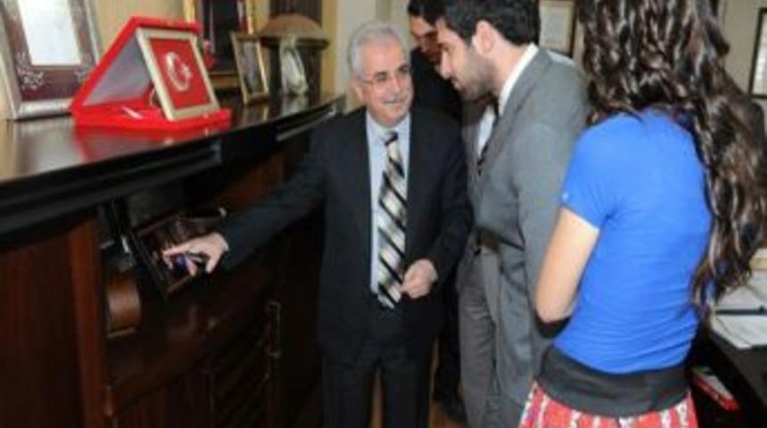 Et&uuml; Atat&uuml;rk &Uuml;niversitesi &Ouml;ğrenci Konseyi&rsquo;ni Ağırladı