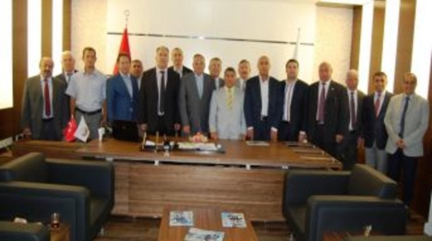 Başkan G&uuml;zelbey'in Oğuzeli Ziyareti