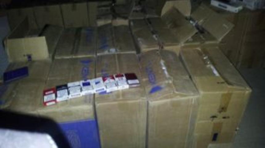 Şırnak&rsquo;ta Ka&ccedil;ak Sigara Operasyonu