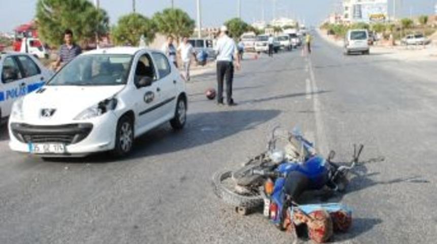 Didim&rsquo;de Motosiklet S&uuml;r&uuml;c&uuml;s&uuml; &Ouml;l&uuml;mden D&ouml;nd&uuml;