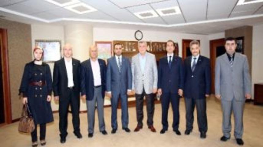 Bbp İl Y&ouml;netimi'nden Başkan'a Tanışma Ziyareti