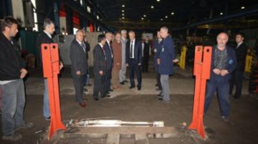 T&uuml;vasaş Genel M&uuml;d&uuml;r&uuml;'nden İş&ccedil;ilere Ziyaret