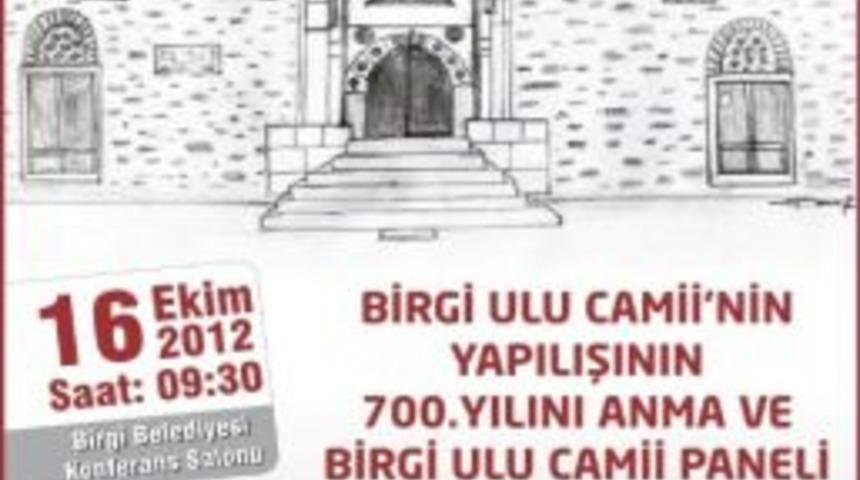 Birgi Ulu Camii&rsquo;nin Yapılışının 700. Yılında Anma Programı