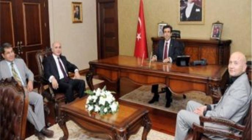 Ankara Karamanlılar Derneği Y&ouml;netiminden G&uuml;zeloğlu&rsquo;na Ziyaret