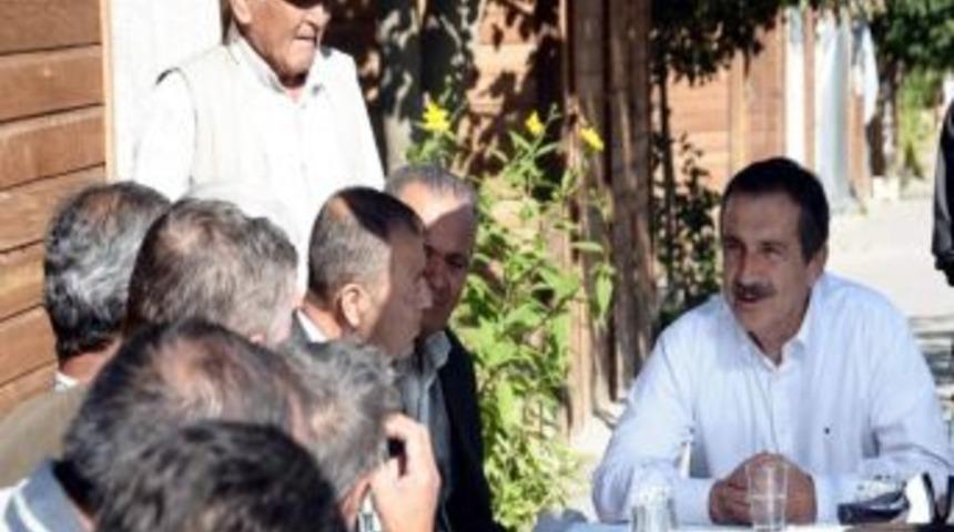 Başkan Ata&ccedil;'tan Hobi Bah&ccedil;esine Ziyaret