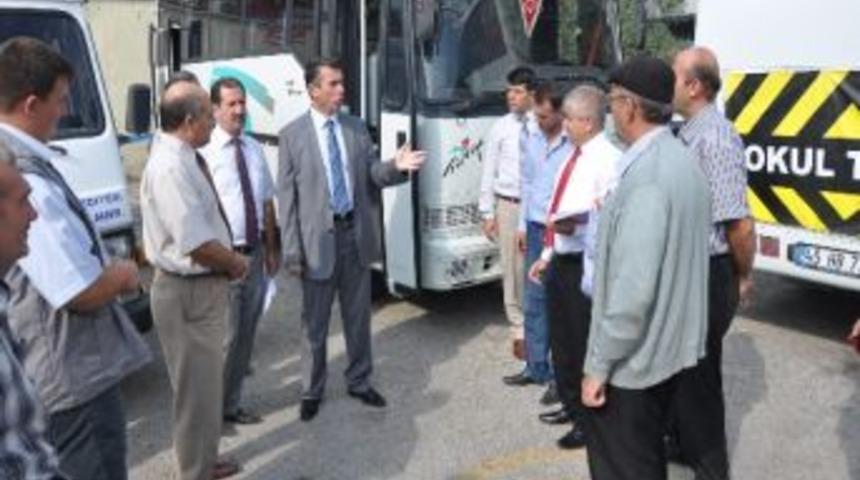 Okul Servis Ara&ccedil;ları Denetlendi
