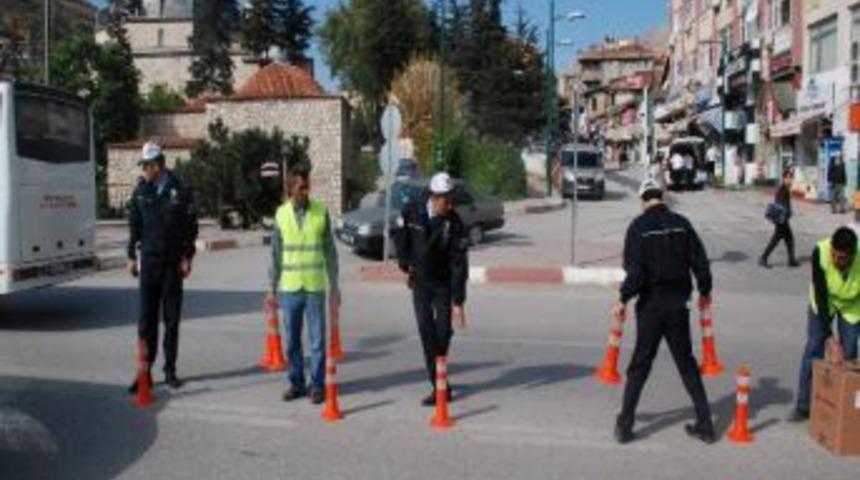 Gop Bulvarı'nda Trafiğe Ayar