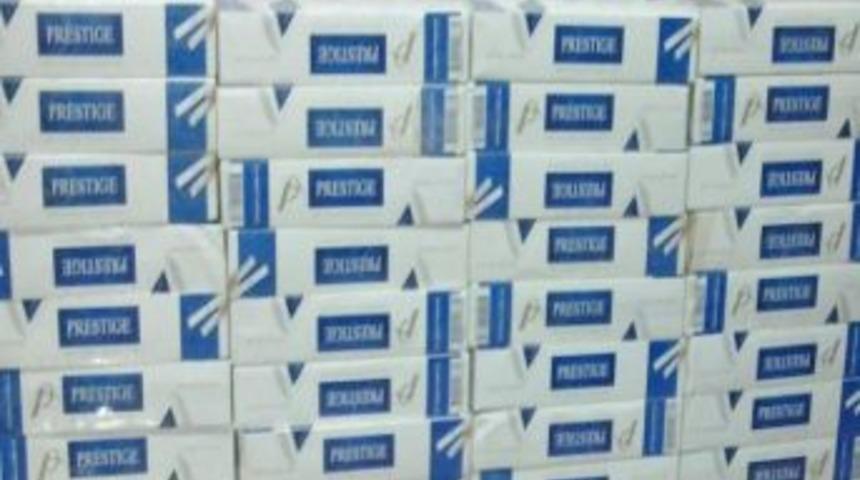 3 Bin Paket Ka&ccedil;ak Sigara Ele Ge&ccedil;irildi