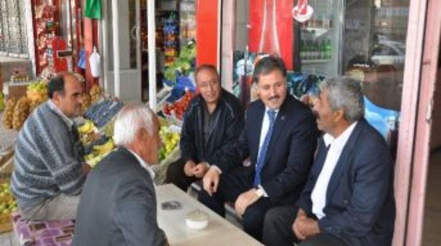 Başkan &Ccedil;akır Cadde D&uuml;zenleme &Ccedil;alışmalarını İnceledi