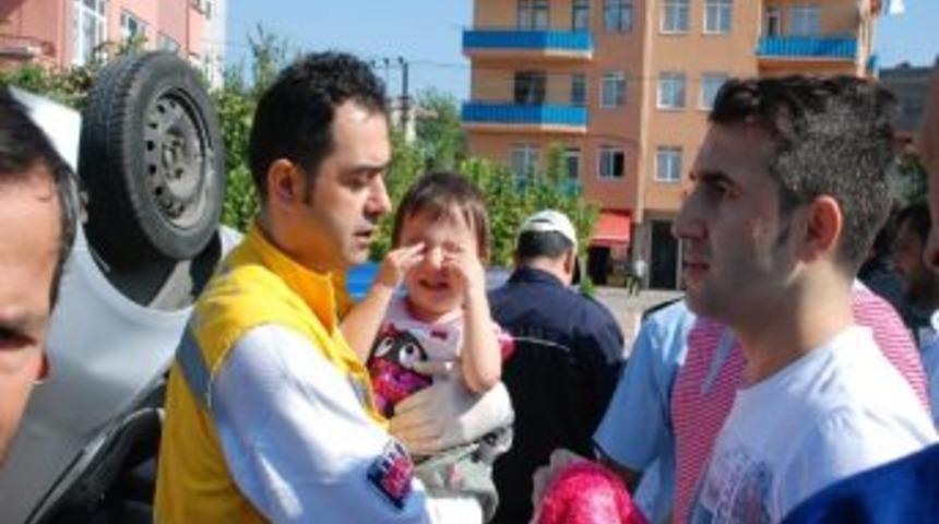 Otomobil Takla Attı