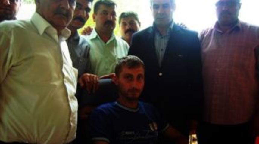 Mhp Y&uuml;reğir'den Gazi Ere Ziyaret