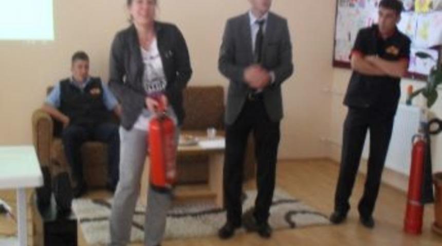 Alaplı İtfaiyesinden Eğitim Seferberliği