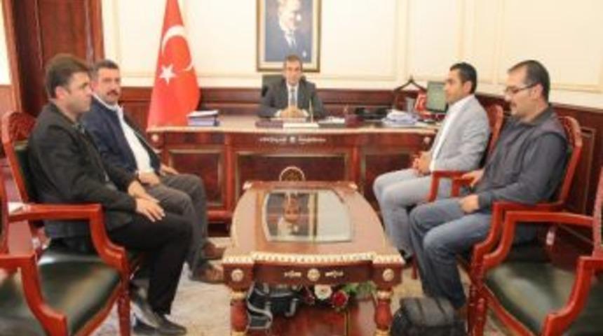 Yozgat&rsquo;ta Haber Ajansı Temsilcileri Vali Yazıcı&rsquo;yı Ziyaret Etti