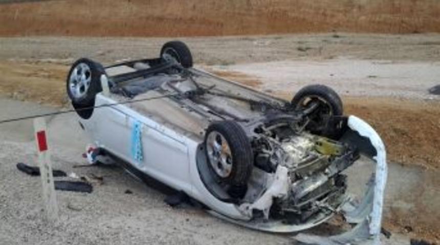 Hurdaya D&ouml;nen Ara&ccedil;tan Hafif Sıyrıklarla &Ccedil;ıktı