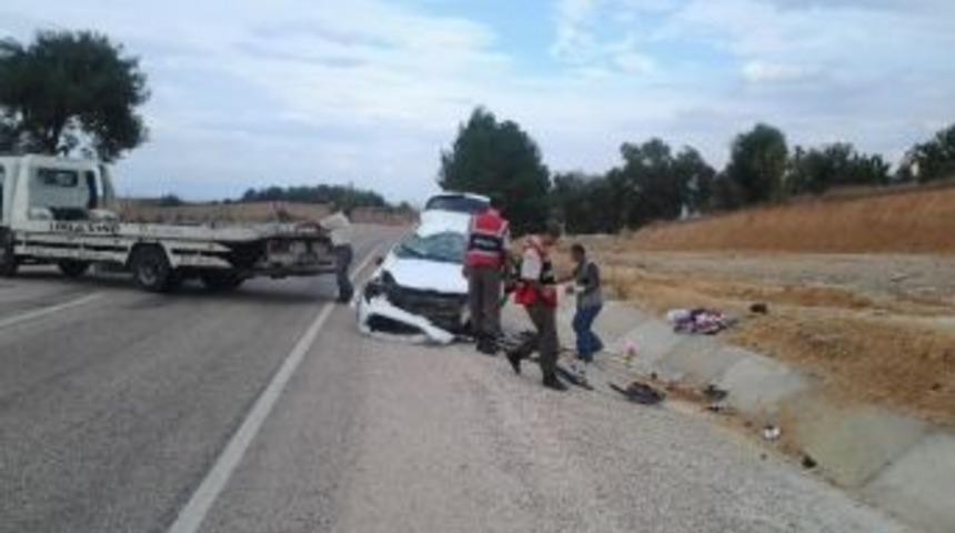 İmamoğlu&rsquo;nda Trafik Kazası: 1 Yaralı