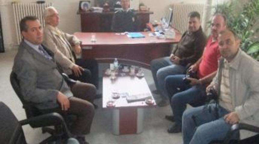 M&uuml;d&uuml;r Uğur Altunel'e 'hayırlı Olsun' Ziyareti