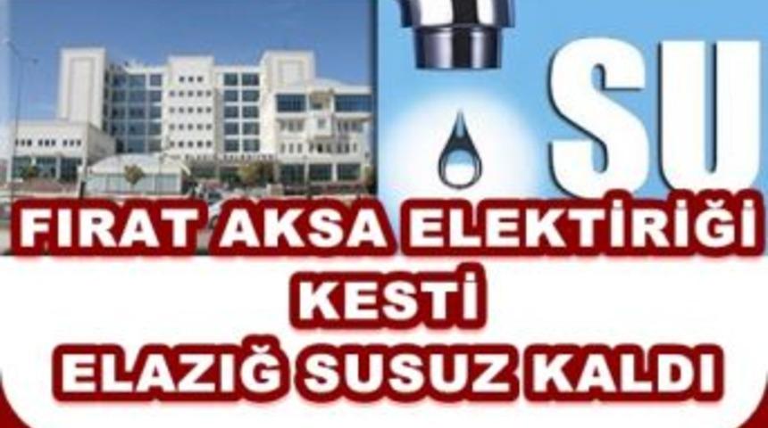 Belediye borcunu &ouml;demedi şehir susuz kaldı