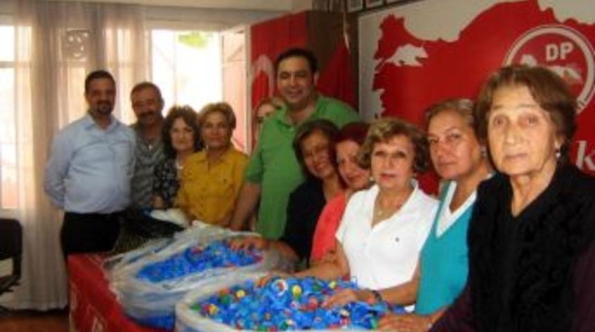 Dp'li Kadınlar 30 Bin Mavi Kapak Topladı