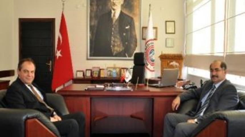 Rekt&ouml;r Şimşek&rsquo;ten Başkan Dalgı&ccedil;&rsquo;a Ziyaret