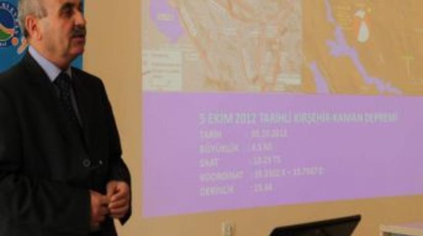 Kırşehir&rsquo;in Deprem Risk Durumu Anlatıldı