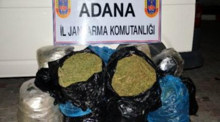 Adana'da 128 Kilo Esrar Ele Ge&ccedil;irildi