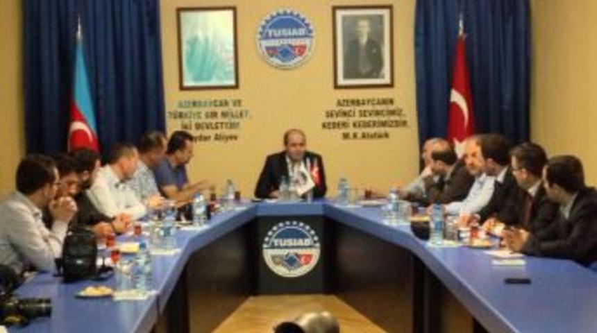 Finike Ve Kumlucalı Işadamları Azerbaycan'a Iş Gezisi D&uuml;zenledi
