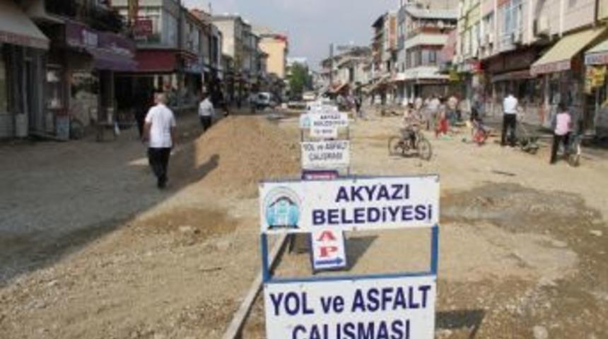 Akyazı &Ccedil;arşısı Yenileniyor