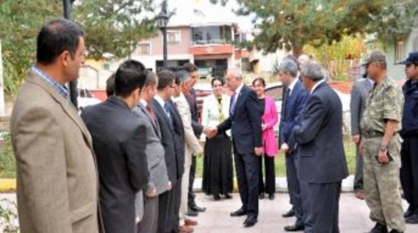 Vali Yenig&uuml;n&rsquo;den Tercan Ziyaretleri