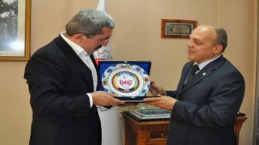 His Federasyon Başkanı Erdal Zorba&rsquo;dan Başkan Vergili&rsquo;ye Ziyaret