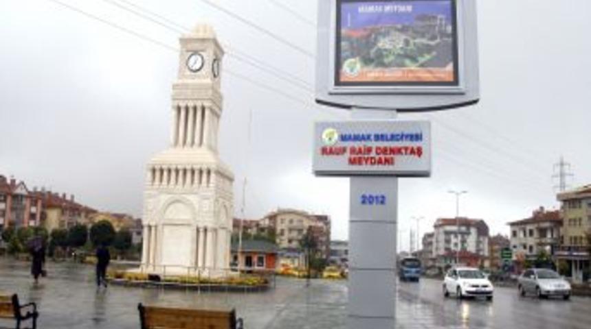 Mamak Belediyesi'nden Ekin Mahallesi'ne Rauf Denktaş Meydanı