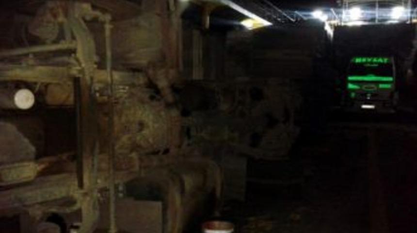 (&ouml;zel Haber) Seyir Halindeki Ro-ro Gemisinde Bulunan Tır Devrildi