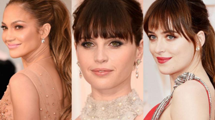 2015 Oscar &Ouml;d&uuml;l T&ouml;reni'nin en g&uuml;zel sa&ccedil; ve makyajları