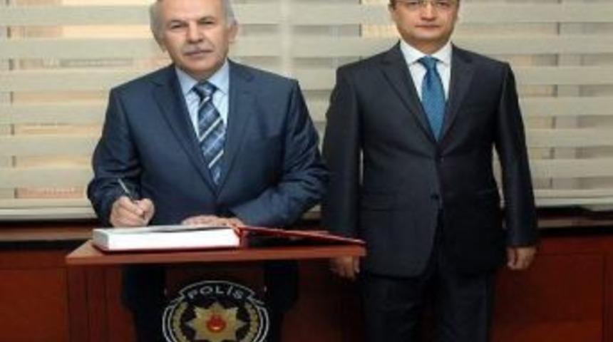 Vali Ata&rsquo;dan Emniyet M&uuml;d&uuml;r&uuml; Aydın'a &lsquo;hayırlı Olsun&rsquo; Ziyareti