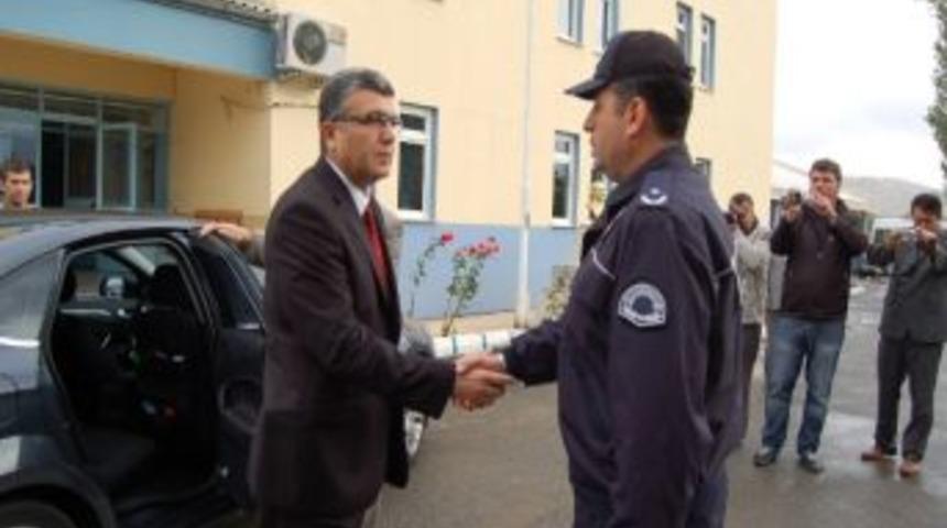 Emniyet M&uuml;d&uuml;r&uuml; Metin Aşık&rsquo;ın G&ouml;ksun Ziyareti